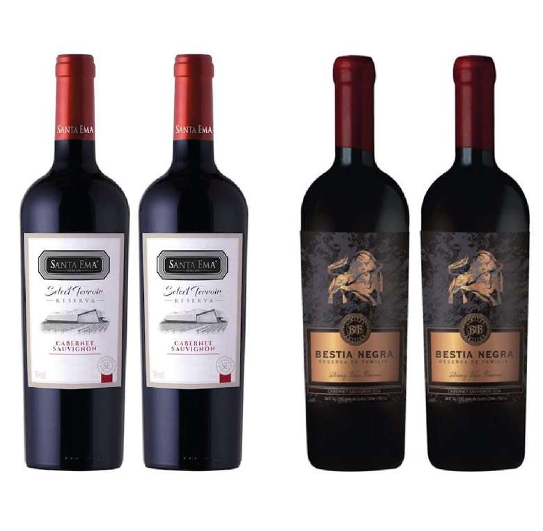 2x Vino Santa Ema Select Terroir
