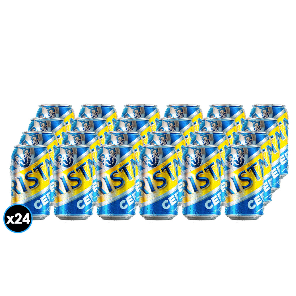 24x Cerveza Cristal Cero 350cc