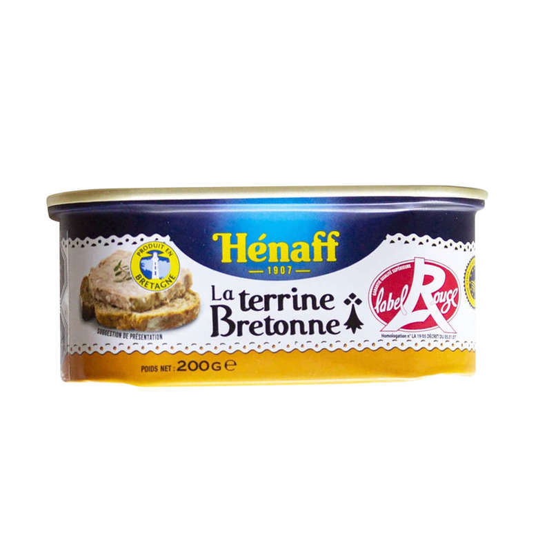 Paté Henaff Cerdo de Bretonne Lata 200 grs.