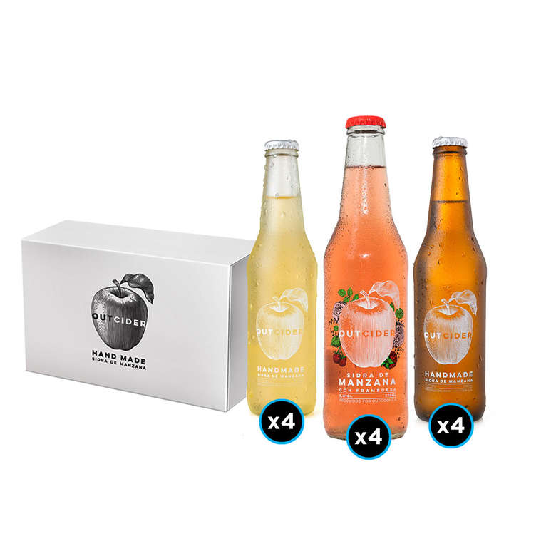 Booz.cl: Kit Outcider N°1: 12x Variedades Sidra Outcider