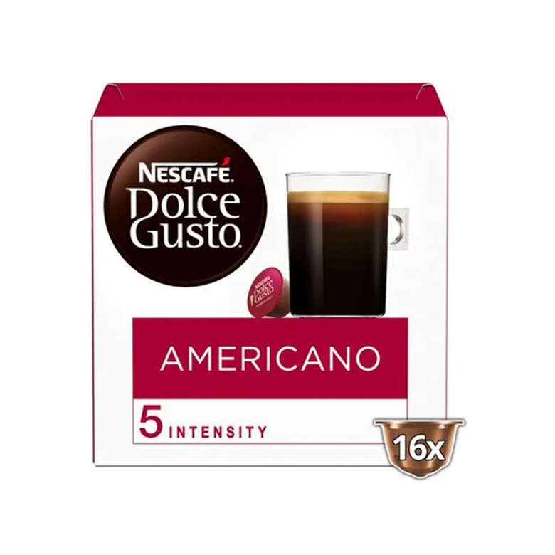 Cápsulas Café Nescafé Dolce Gusto Americano (16 Cápsulas)
