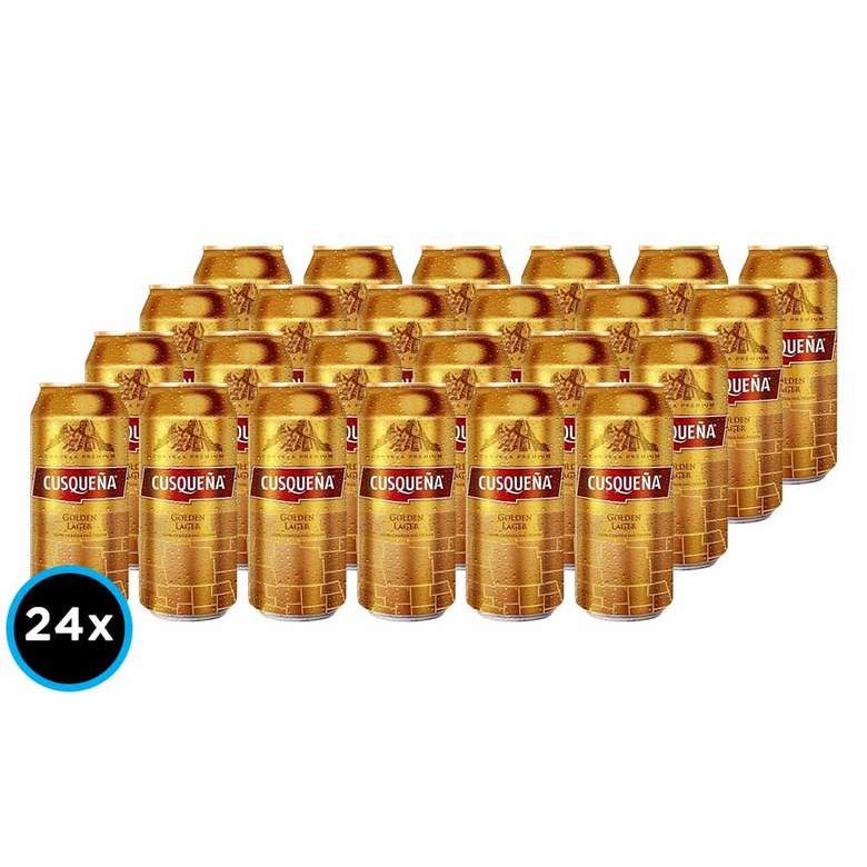 24x Cervezas Cusqueña Lata 473cc
