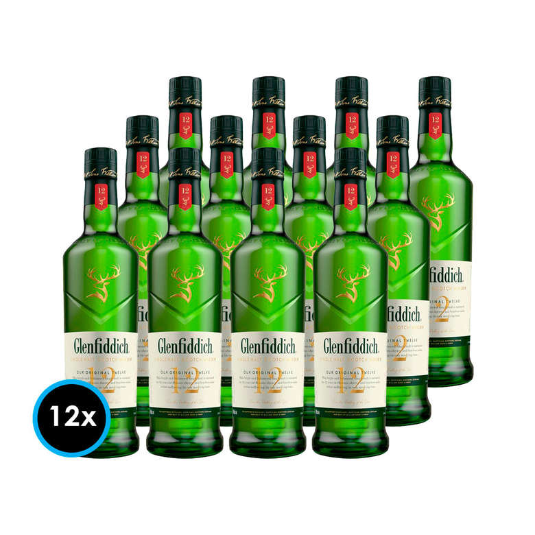 Booz.cl: CAJA WHISKY GLENFIDDICH 12 AÑOS: 12x Whisky Glenfiddich