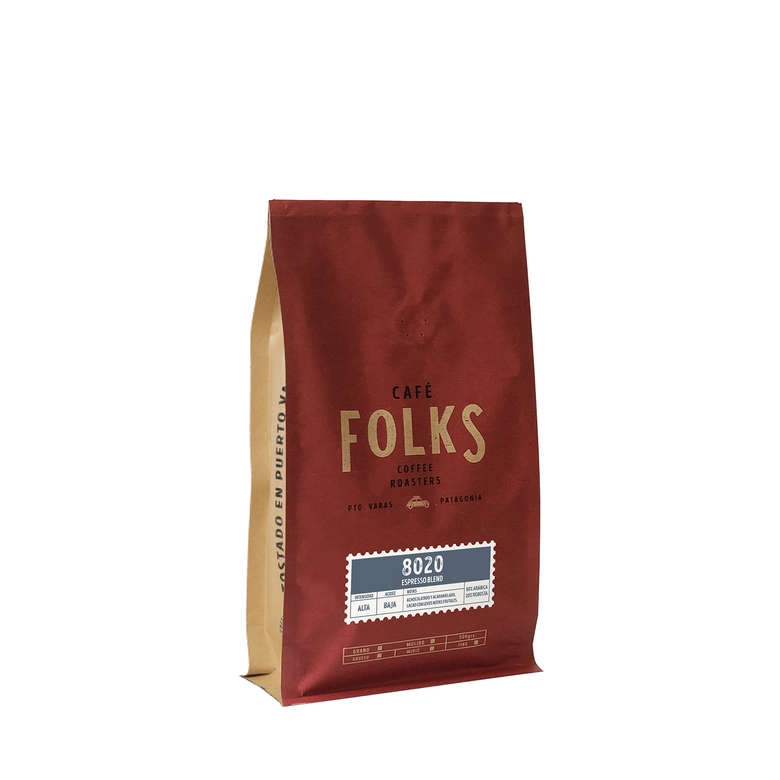 Café Folks Molido 8020 Espresso Blend 500 grs