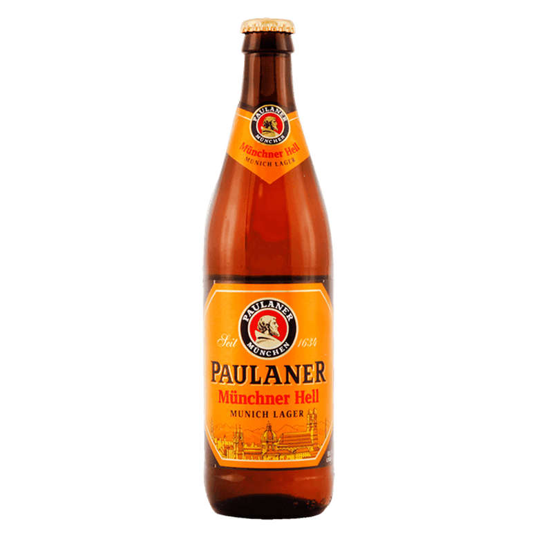 Booz.cl: Cerveza Paulaner Münchener Hell Botellin 500cc