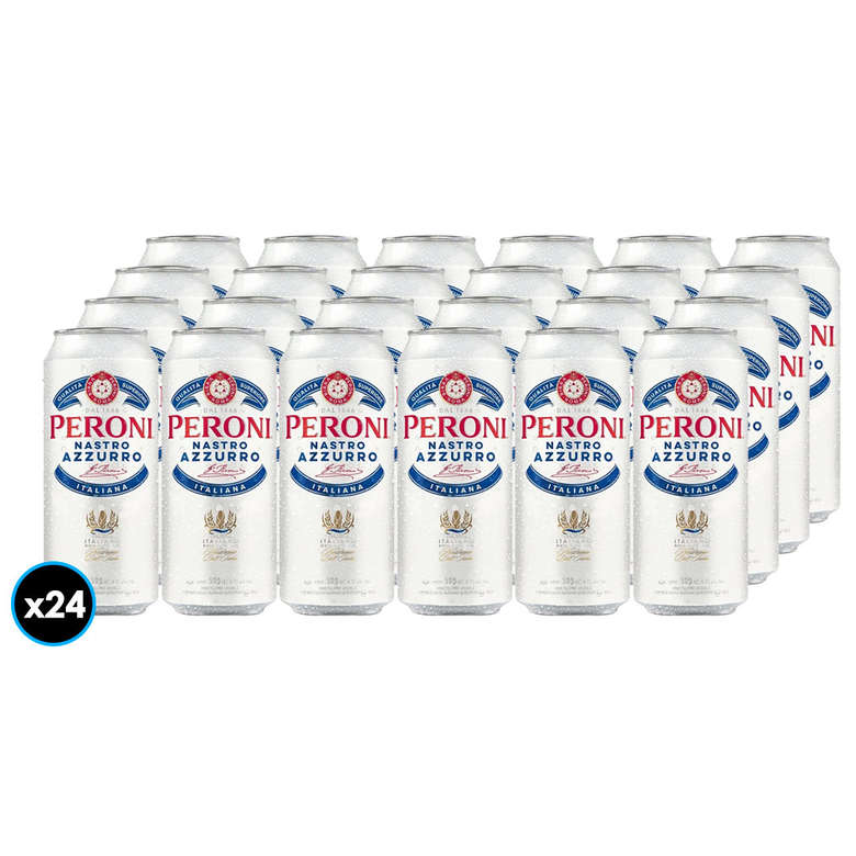 コリンシアン・プロスターズ・セリエAベーロン Booz.cl: 24x Cerveza Peroni Nastro Azurro Lata 500cc