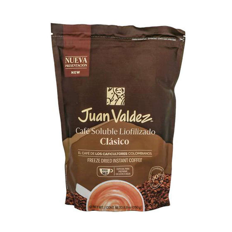 Café Juan Valdez Instantáneo Liofilizado 250 grs.