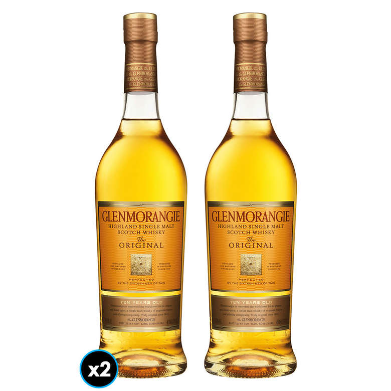GLENMORANGIE プレミアセレクション 2本セット Booz.cl: Pack Glenmorangie N°1: 2x Whisky Glenmorangie Original