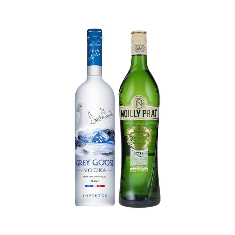 PACK GREY GOOSE MARTINI Vodka Grey Goose 750cc 40º alc. + Vermouth