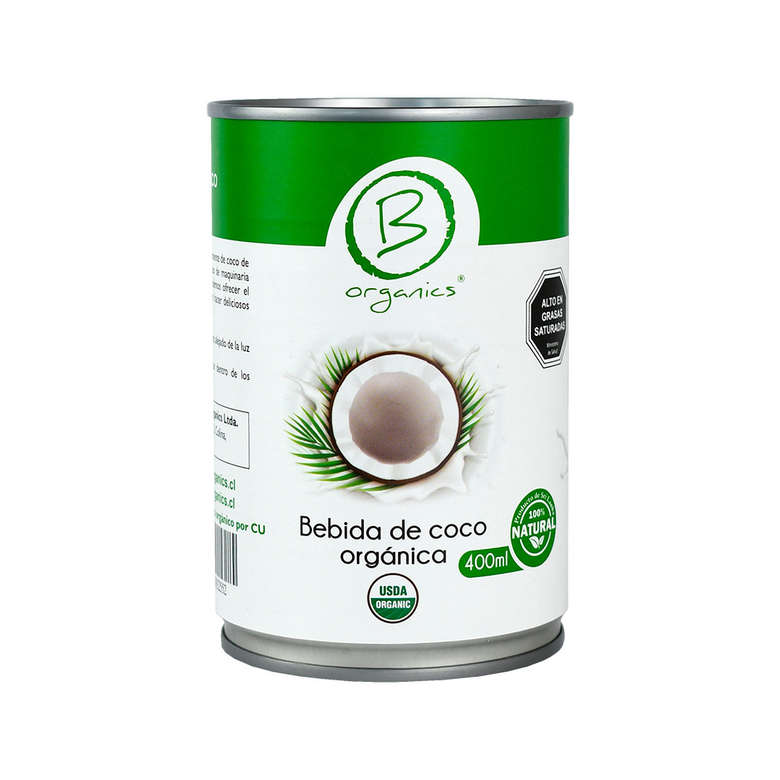 Leche de Coco B Organics 400cc
