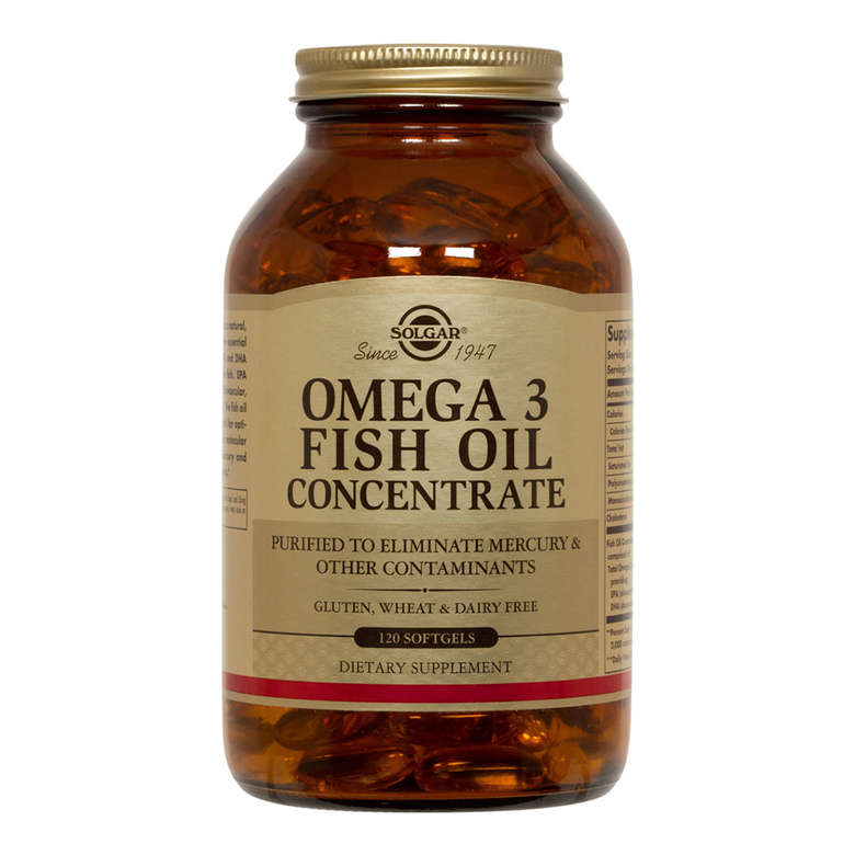 Suplemento Solgar Omega3 Fish Oil (120 softgel)