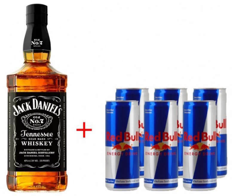 Jack Daniels N7 750cc + 6 Redbull