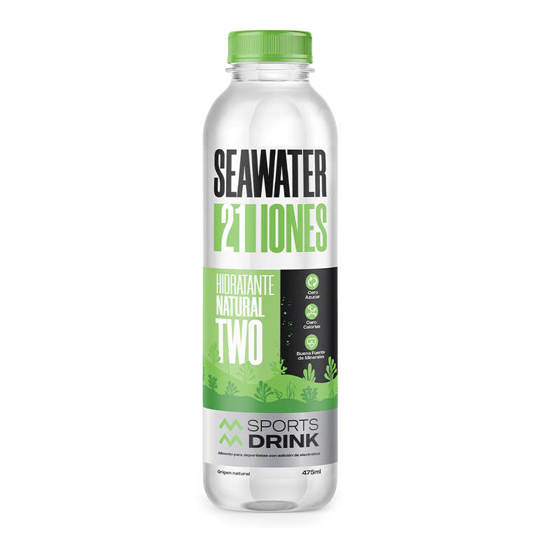 Booz.cl: Bebida Isotónica SeaWater TWO 475cc