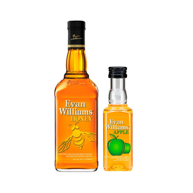 Pack Evan Williams Honey Nº1 Whiskey Bourbon Evan Williams Honey 750cc
