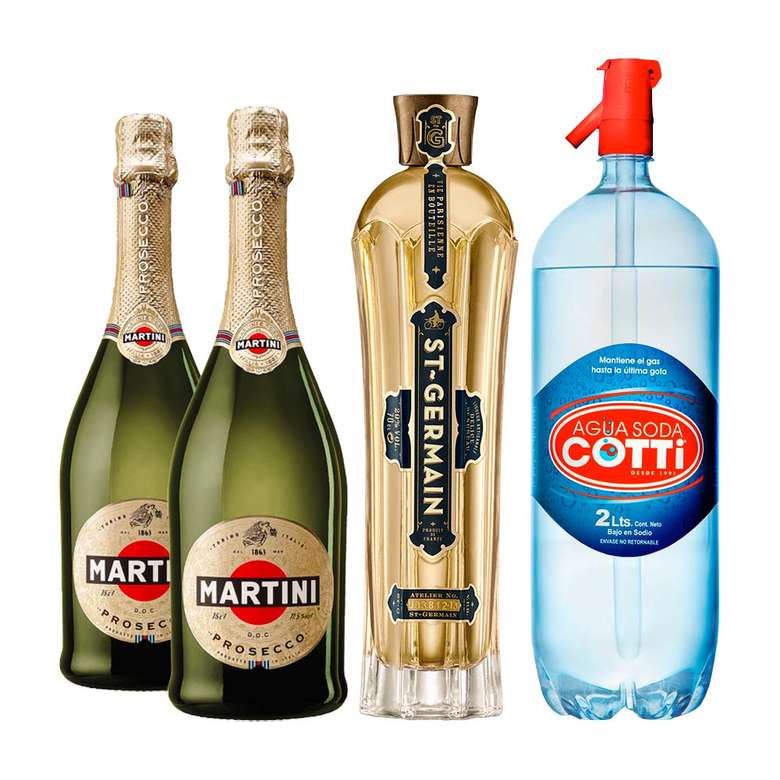 SAINT GERMAIN SPRITZ 1x Saint Germain Licor de Flores de Sauco 750cc