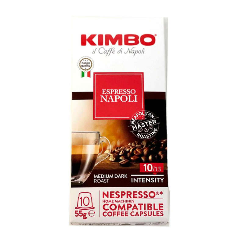 Cápsulas Café Kimbo Napoli Compatible con Nespresso (10 unidades)